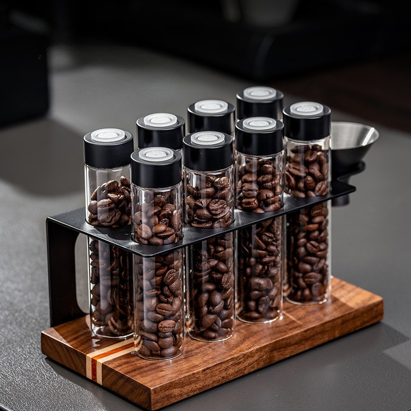 Kitchen Gadgets Storage - JUSTINLAU Barattoli in Vetro per Chicchi