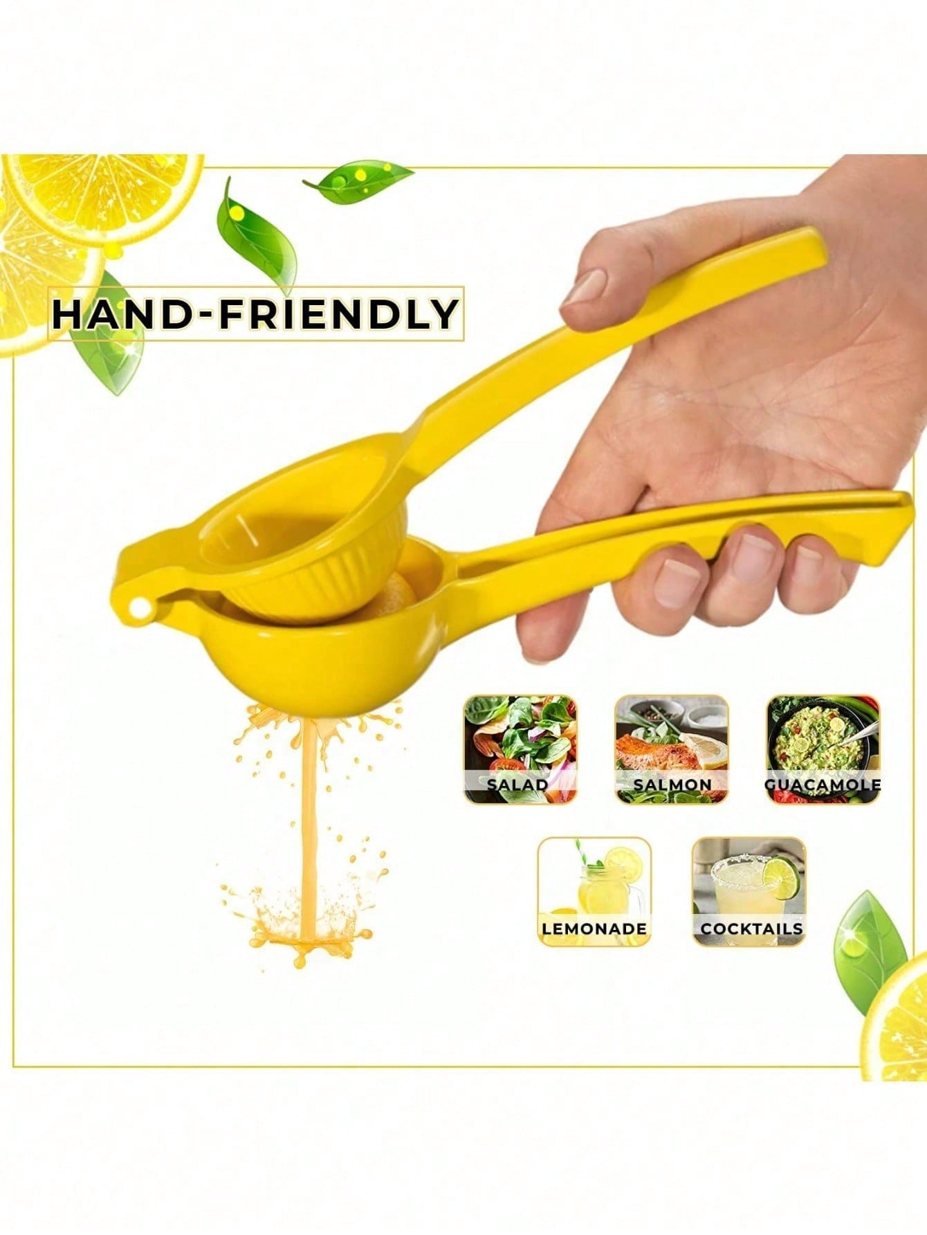 Citrus Lemon Squeezer - Spremiagrumi Manuale per Limoni, Utensile da
