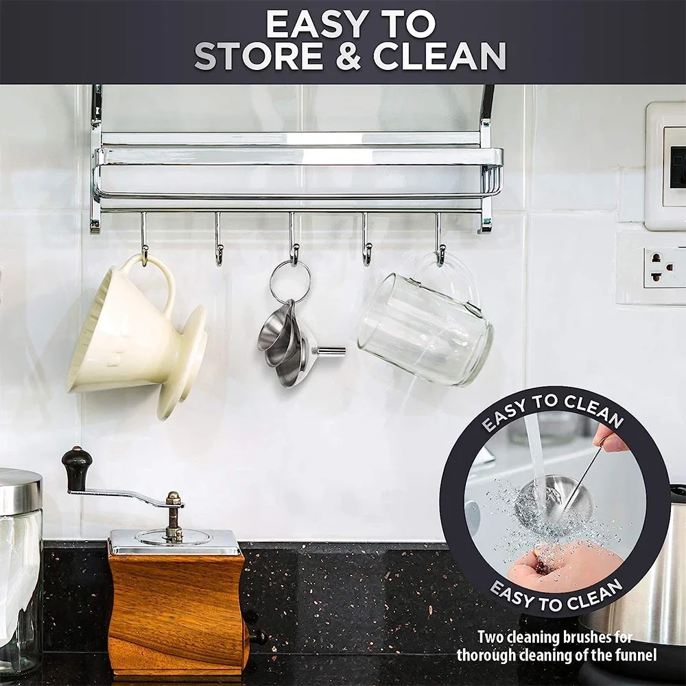 Set di imbuti da cucina in acc - Kitchen Gadgets Small recensione e prezzo