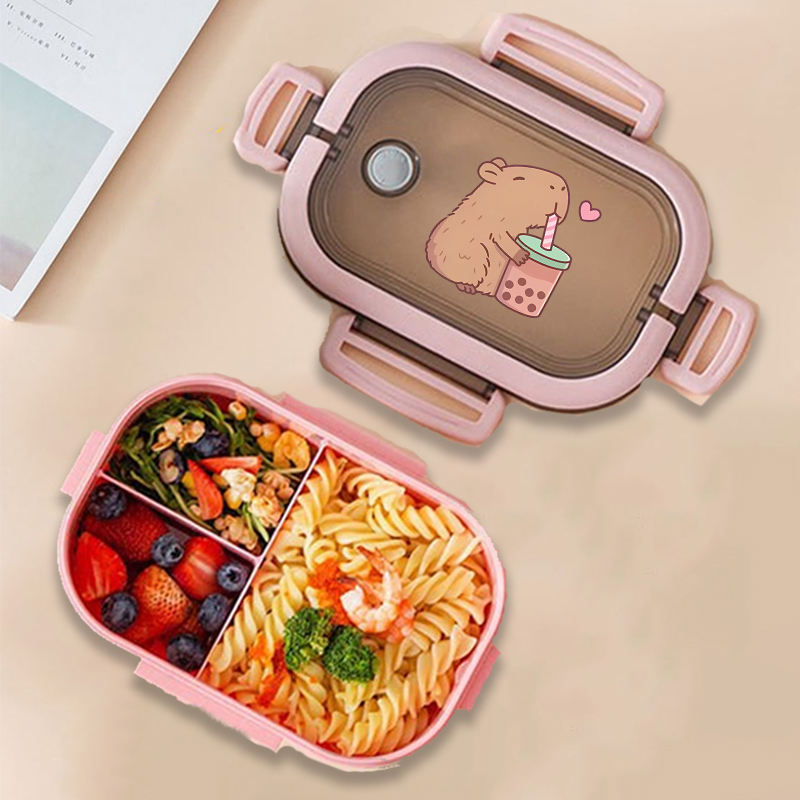 Capybara Bento Lunch Box Anime - Kitchen Gadgets Storage recensione e prezzo