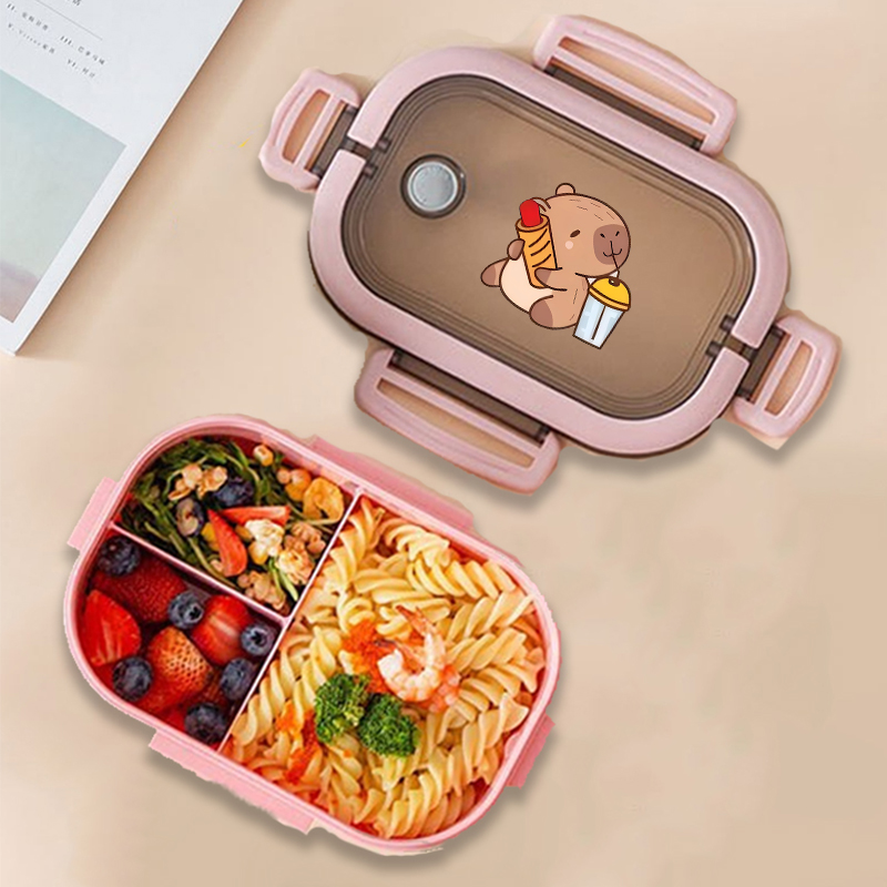 Capybara Bento Lunch Box Anime - Kitchen Gadgets Storage recensione e prezzo