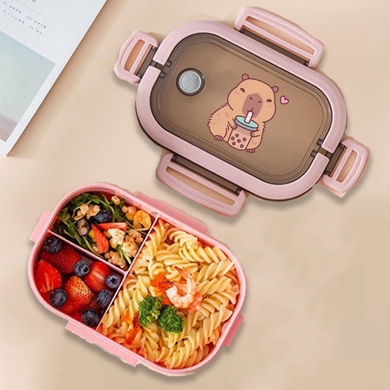 Capybara Bento Lunch Box Anime - Kitchen Gadgets Storage recensione e prezzo