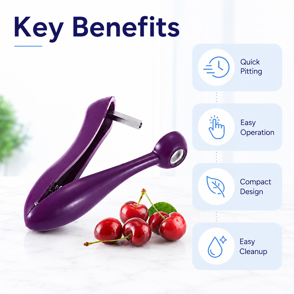 Spremi-ciliegie e olive manual - Cherry Pitter Tool recensione e prezzo