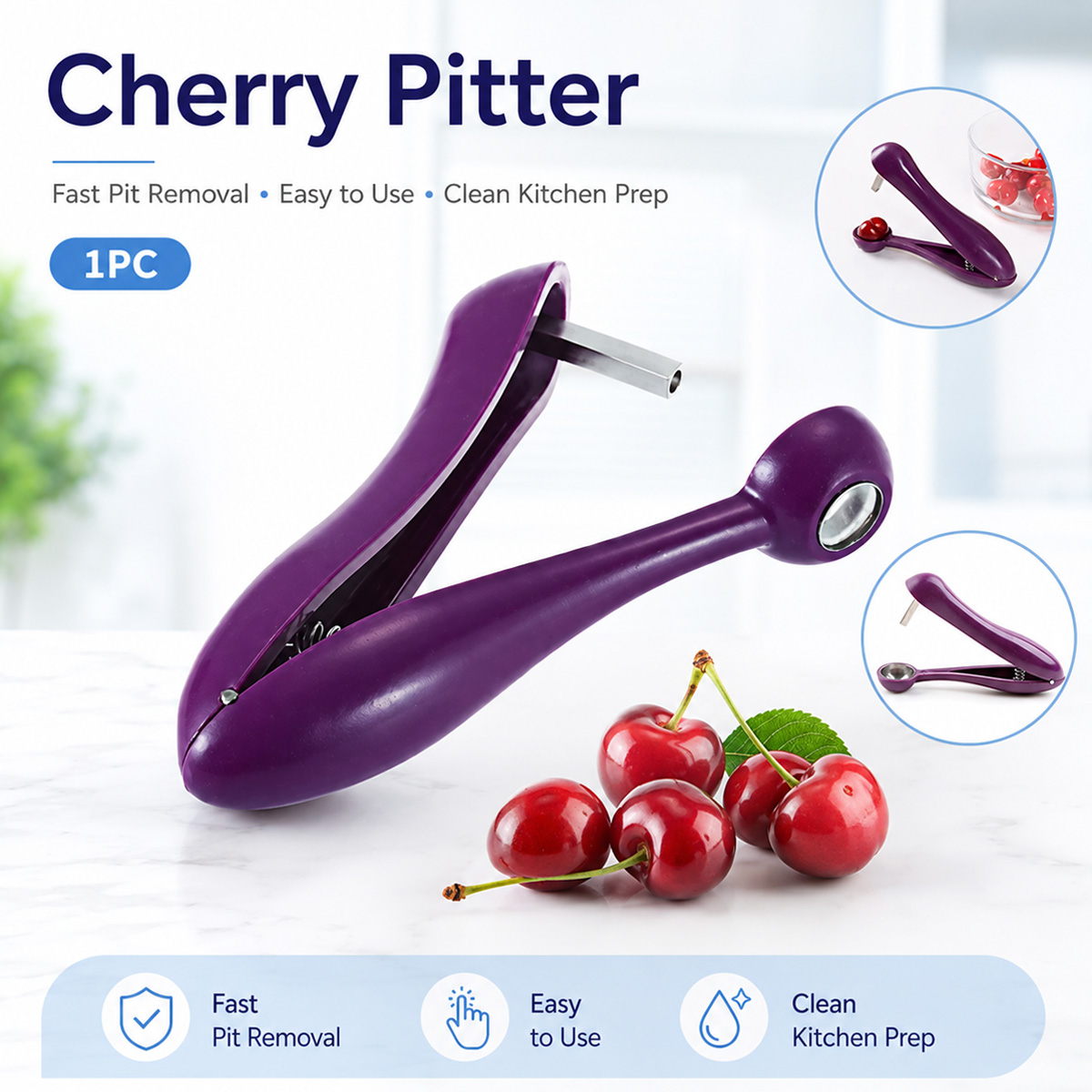 Spremi-ciliegie e olive manual - Cherry Pitter Tool recensione e prezzo