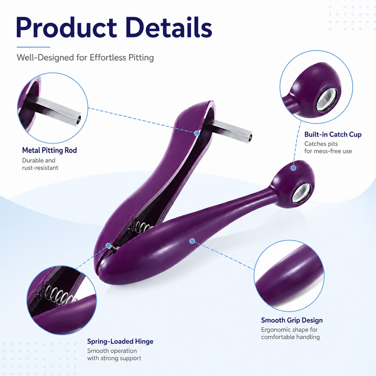 Spremi-ciliegie e olive manual - Cherry Pitter Tool recensione e prezzo