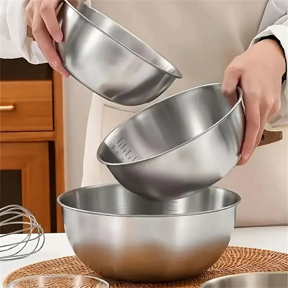 Set di 3 Ciotole in Acciaio In - Kitchen Gadgets Storage recensione e prezzo