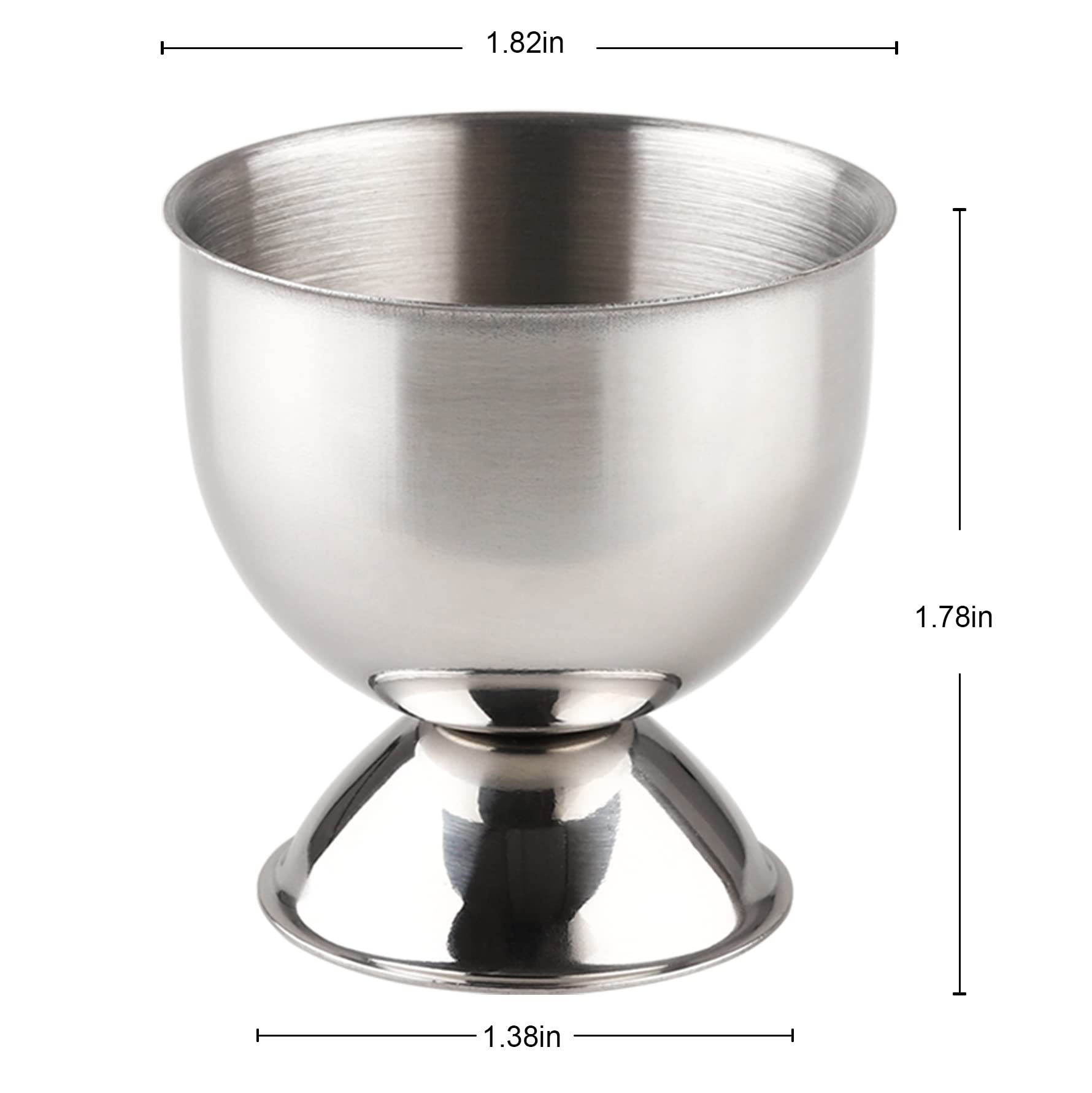 Set di tazze per uova in accia - Kitchen Gadgets For Gifts recensione e prezzo