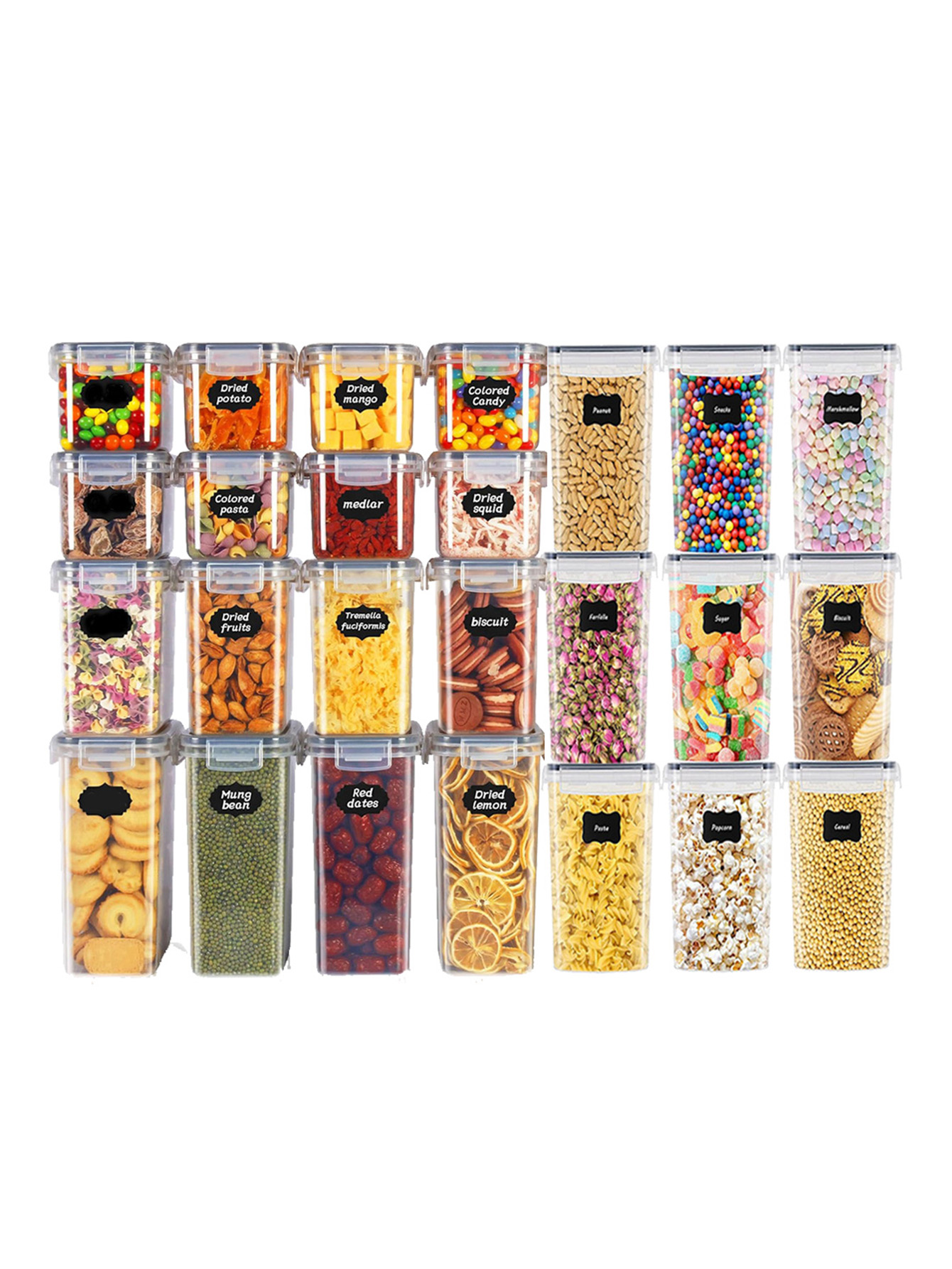 Set di 48 Contenitori Sigillat - Kitchen Gadgets Storage recensione e prezzo
